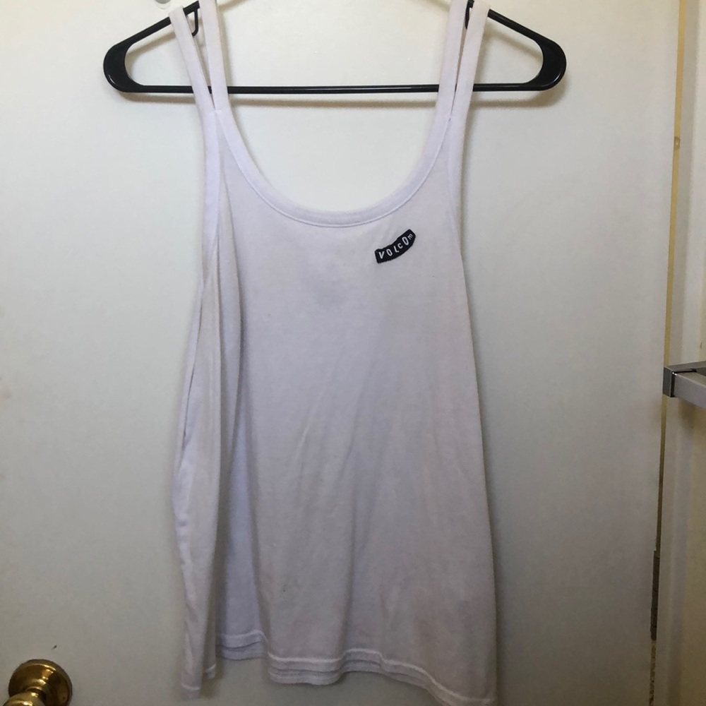 Volcom White Tank